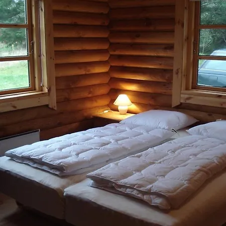 Four-bedroom Holiday Vestskoven With A Sauna 06 Tatil Evi *