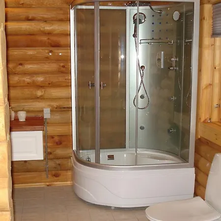 Four-bedroom Holiday Vestskoven With A Sauna 06 Tatil Evi *